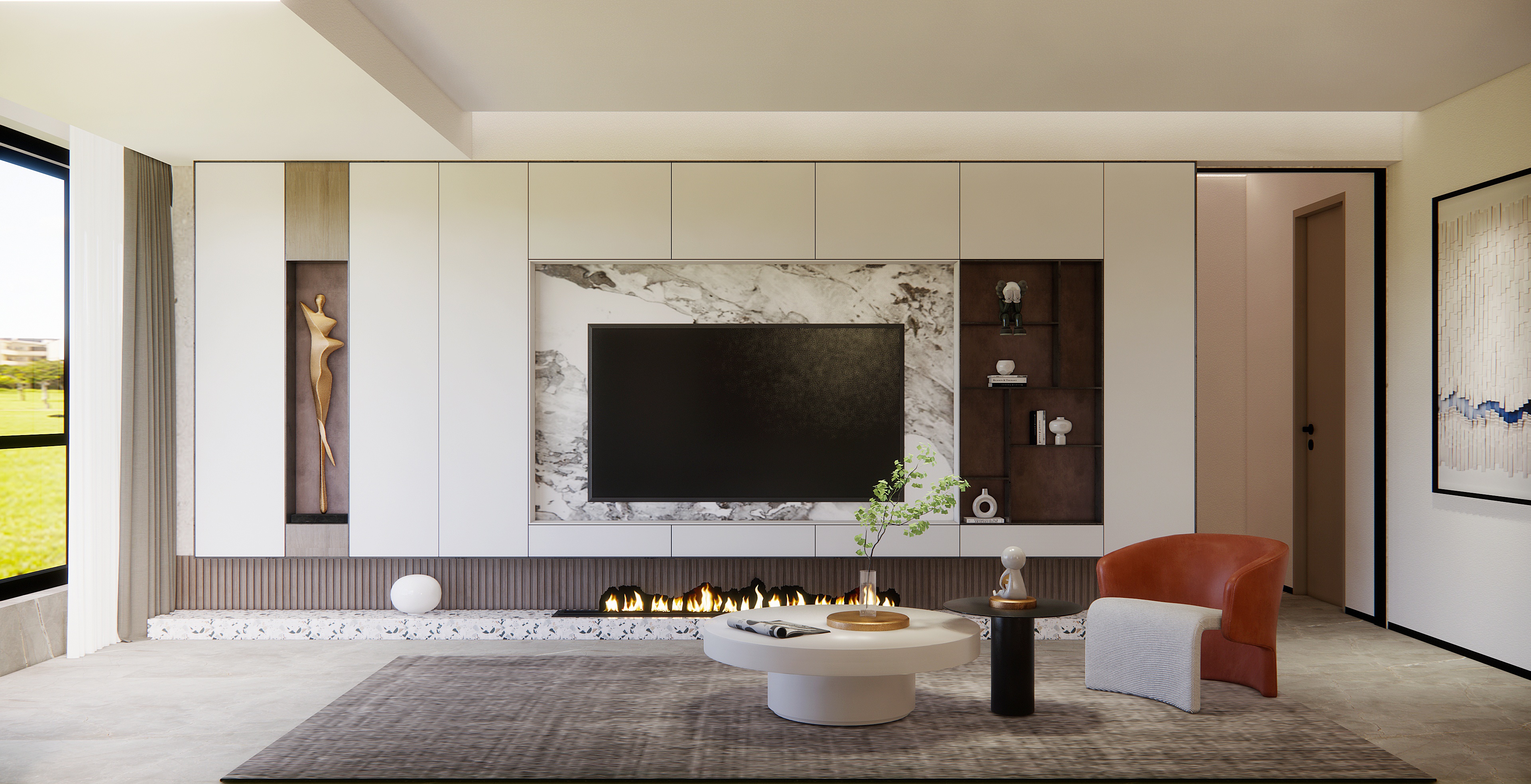 极简明亮之家丨中国合肥丨樑筑空间设计-5