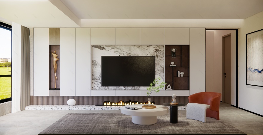 极简明亮之家丨中国合肥丨樑筑空间设计-5