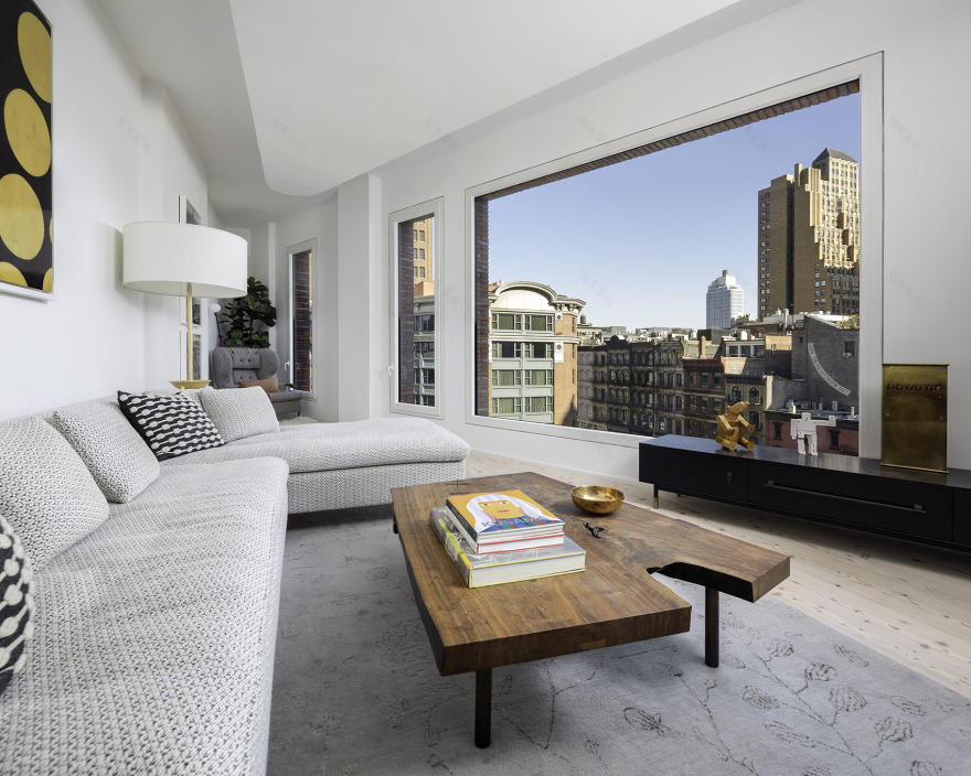 100 Franklin 住宅楼丨美国纽约丨Palette Architecture-27