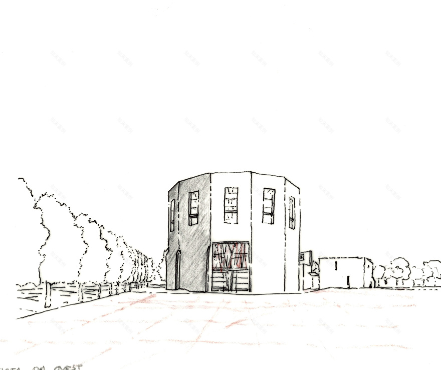 废弃军事区的新生 | 教堂与广场的和谐共生-11