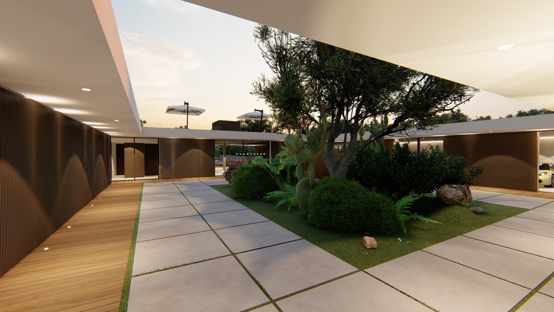 意式别墅“橄榄环绕”打造自然生活空间-7