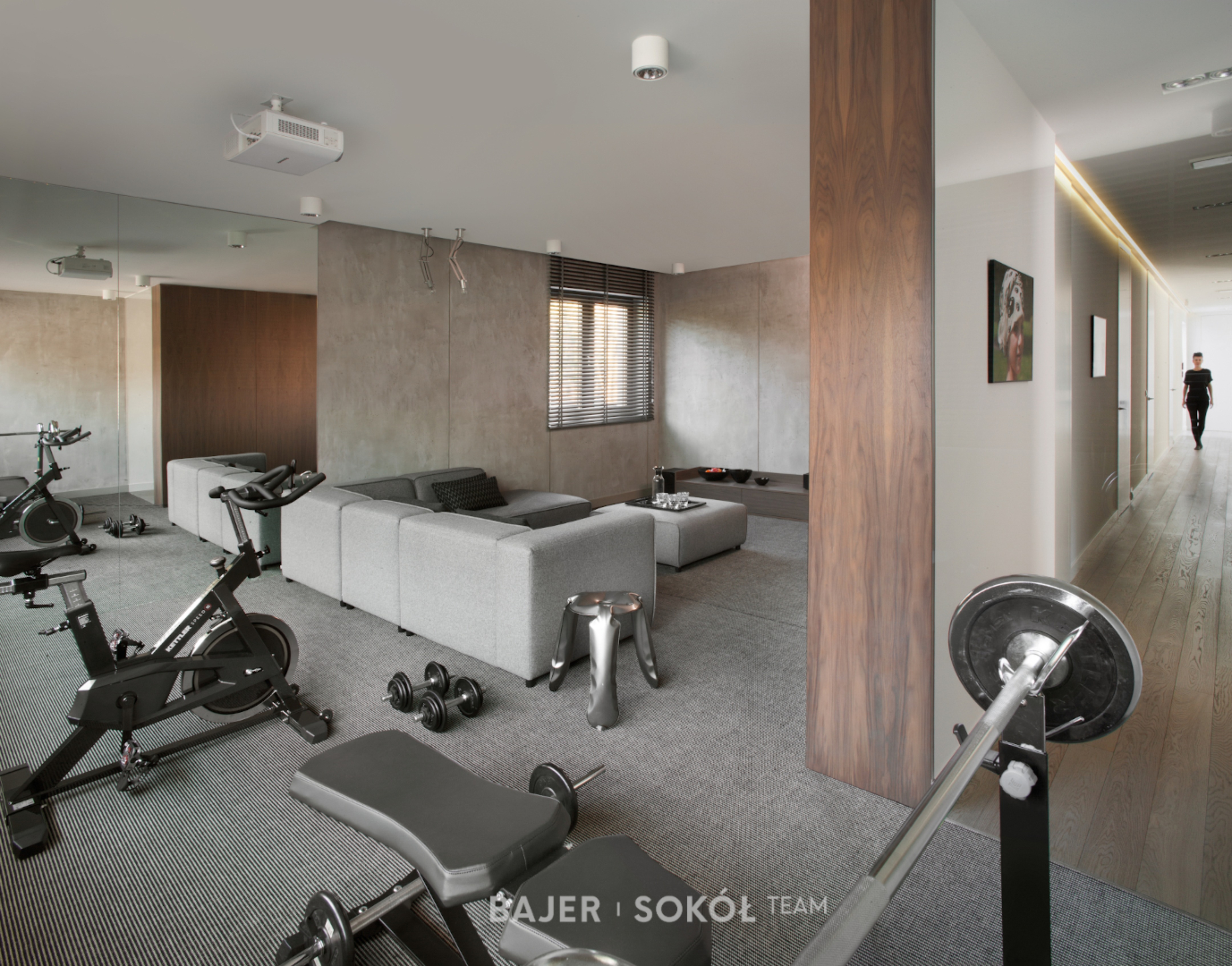 简约风格的大宅设计,原木与石材的精致融合-11