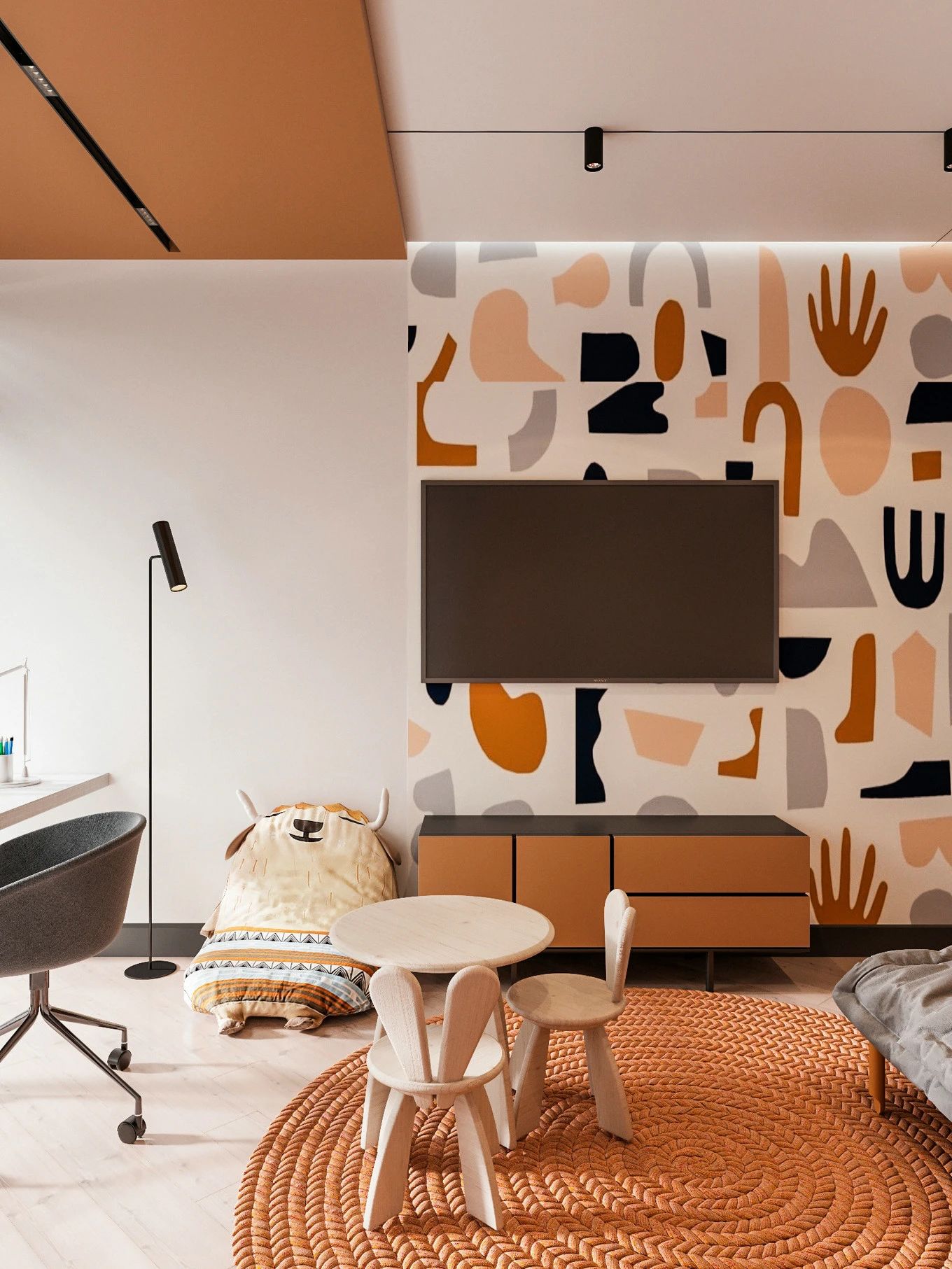 深色系的雅致空间-25