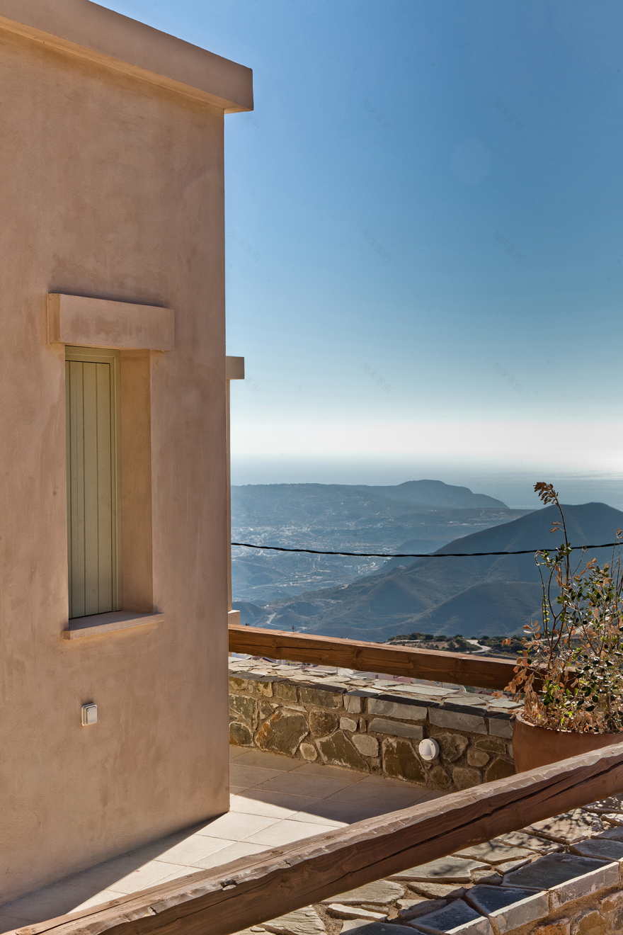 卡帕多斯悬崖上的自然灵感夏季度假屋丨A&,M-5