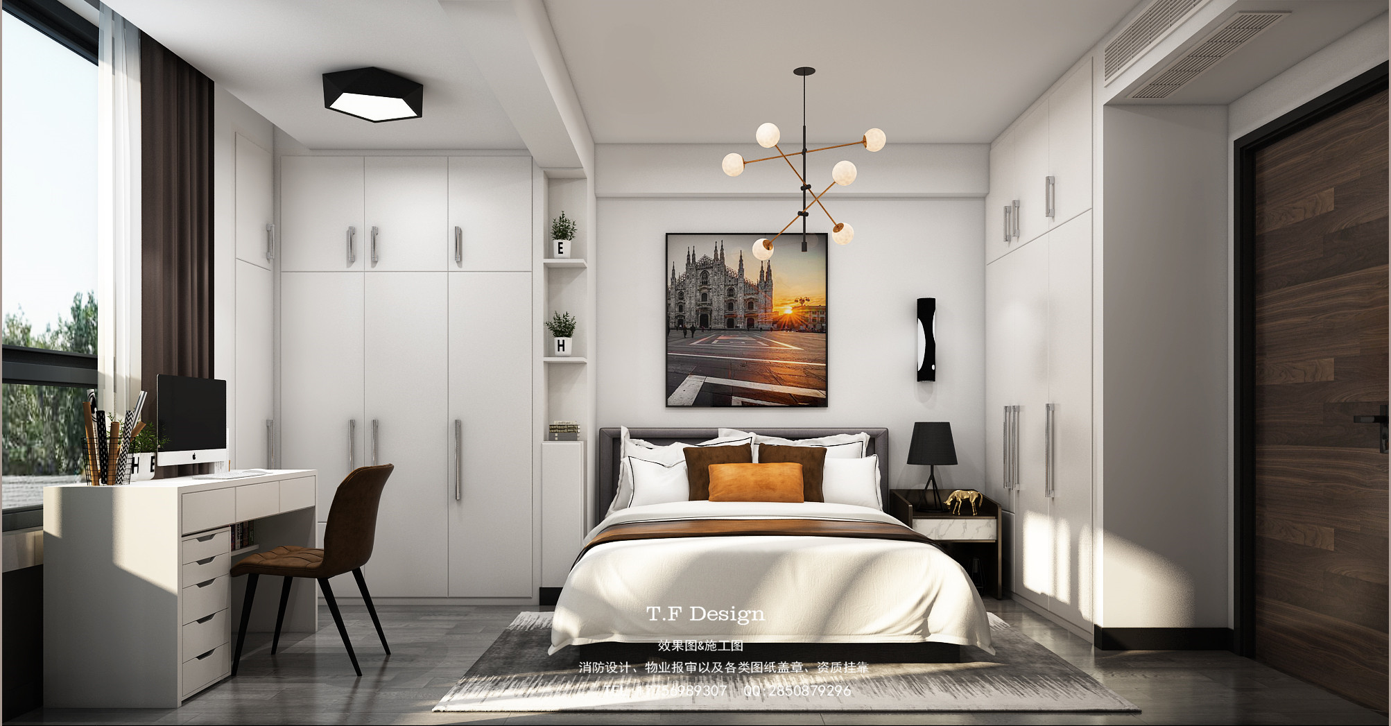 现代黑白灰小家装-6