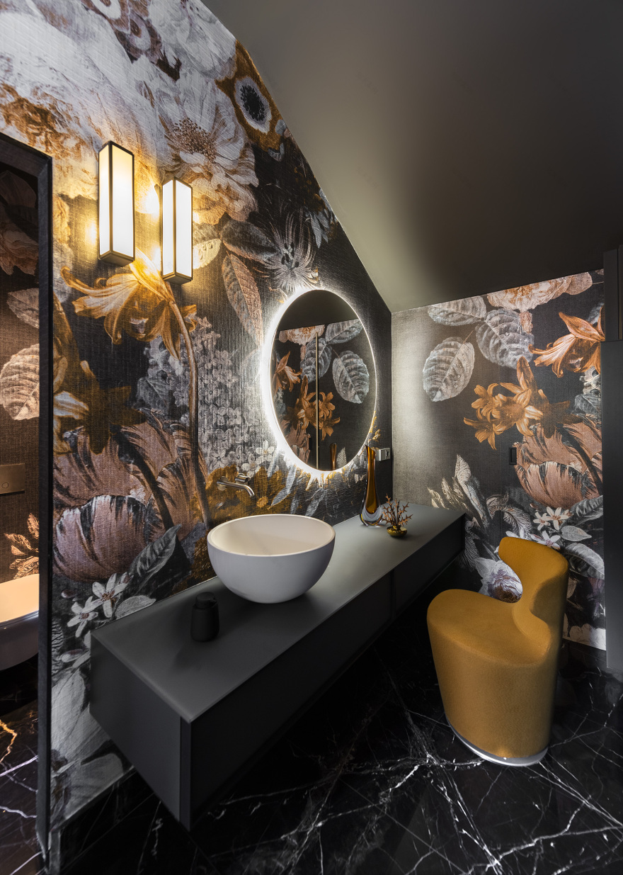 意大利佛罗伦萨山顶复式公寓设计丨Pierluigi Sammarro-14