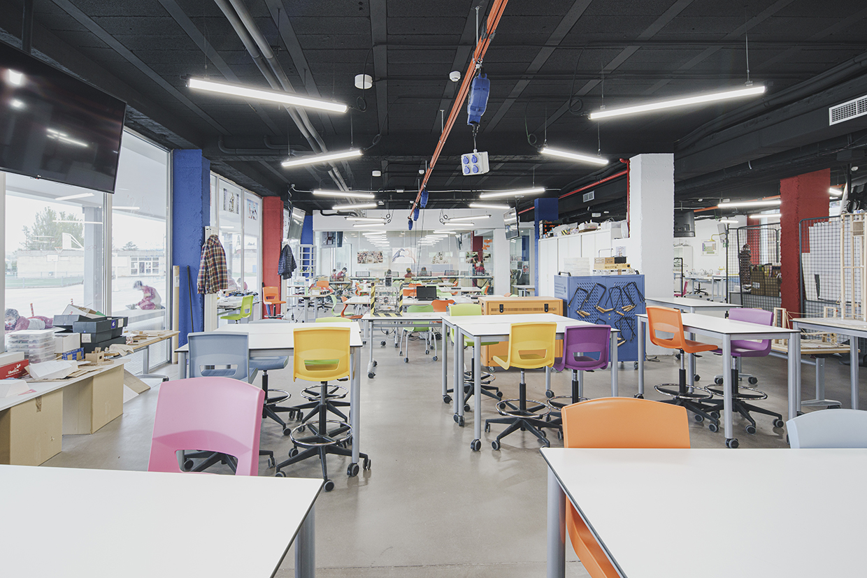 英国学校阿朗戈校区教室翻新设计-22