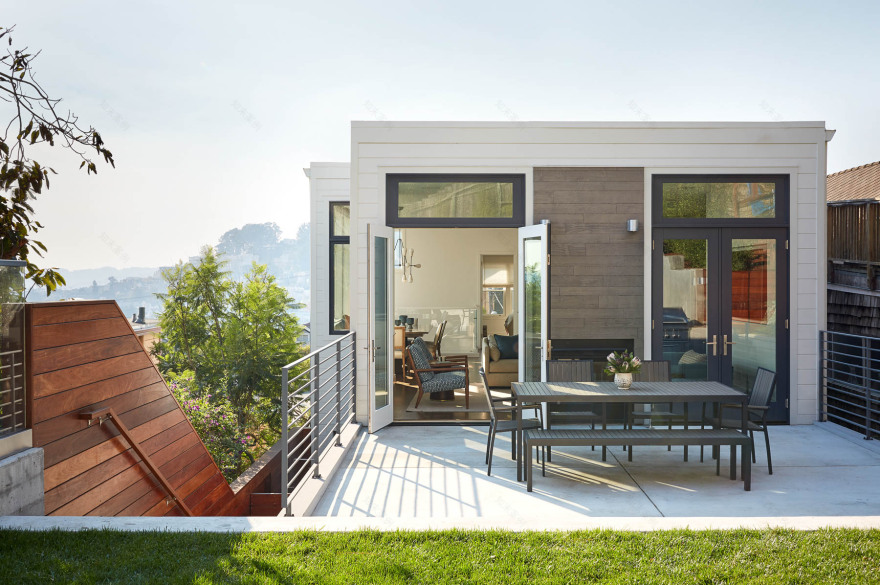 加州现代别墅的室内外融合-6