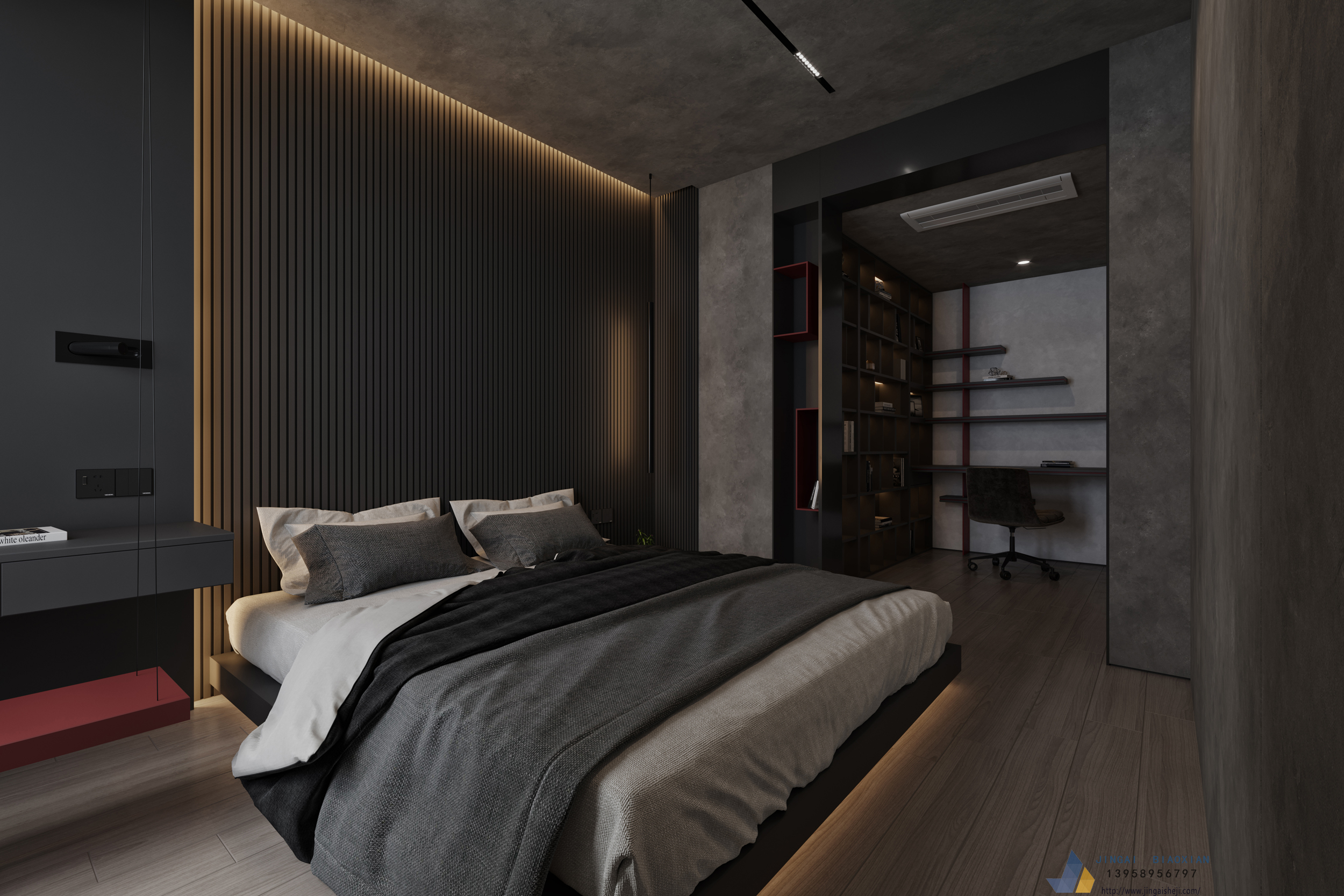 又一套极简暗黑风-10