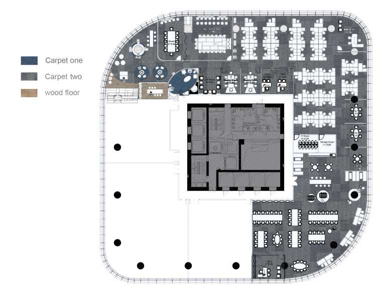 EDS Interior设计 || 上海长安福特新办公楼的简约风——实用既是完美-14