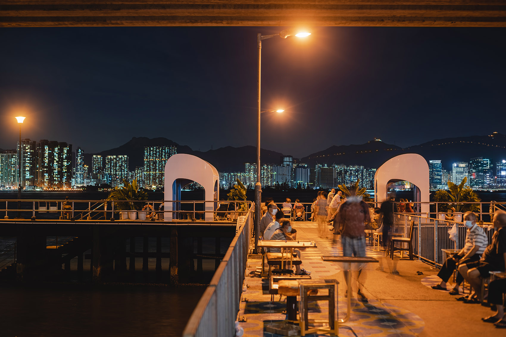 夏季凉亭，香港/维多利亚港公共码头上首个俯瞰狮子山的艺术装置-74