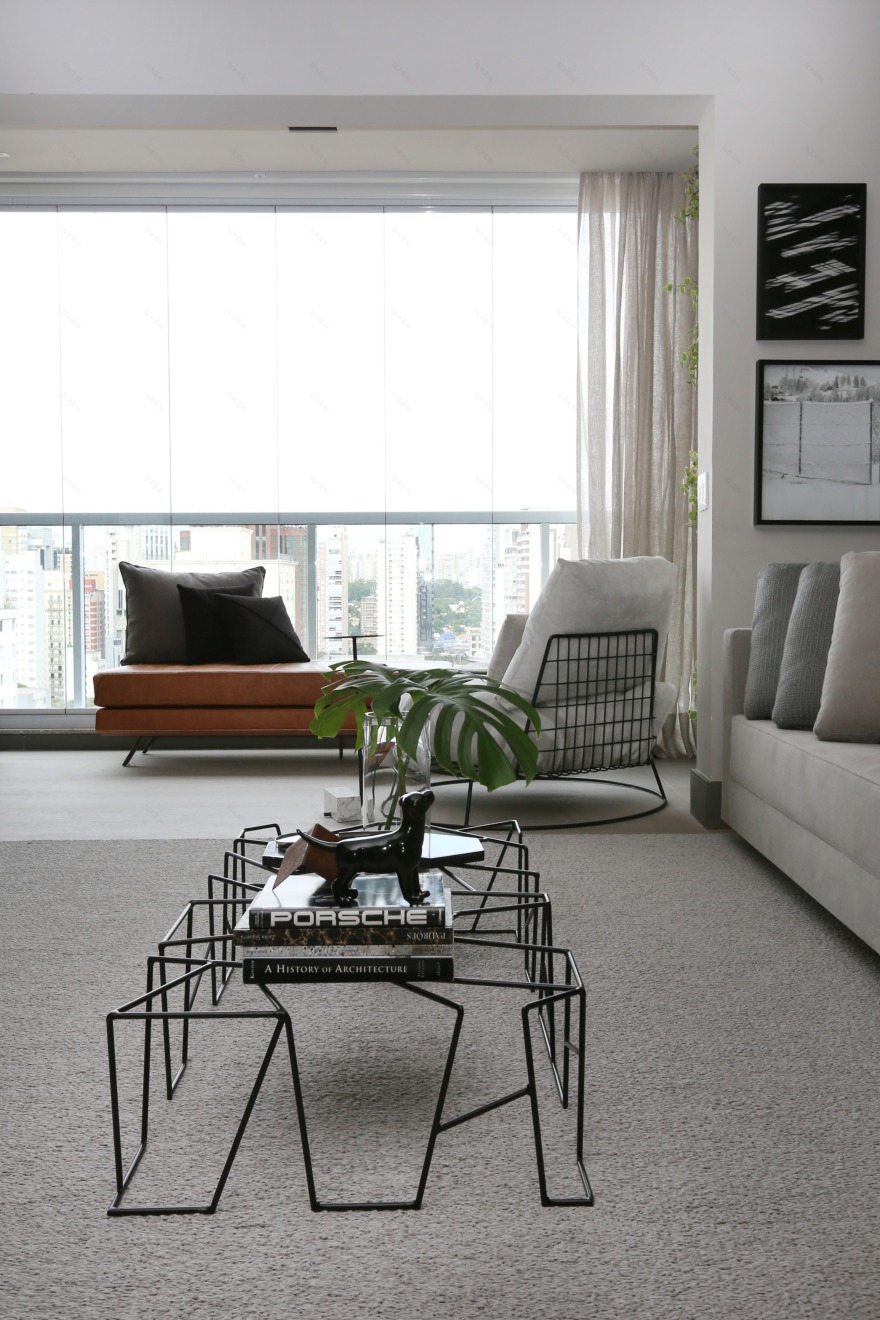 70 平米公寓变身现代酒店风都市家居-12