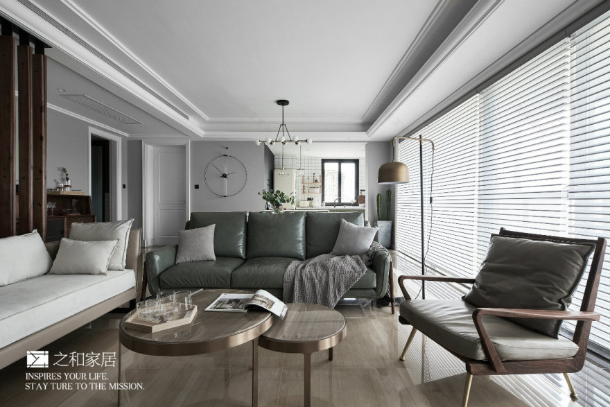杭州钱江御府混搭风平层设计,打造果然之家-21