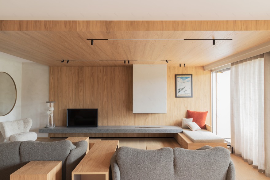 复古与现代共融,70 年代建筑里的优雅公寓-0