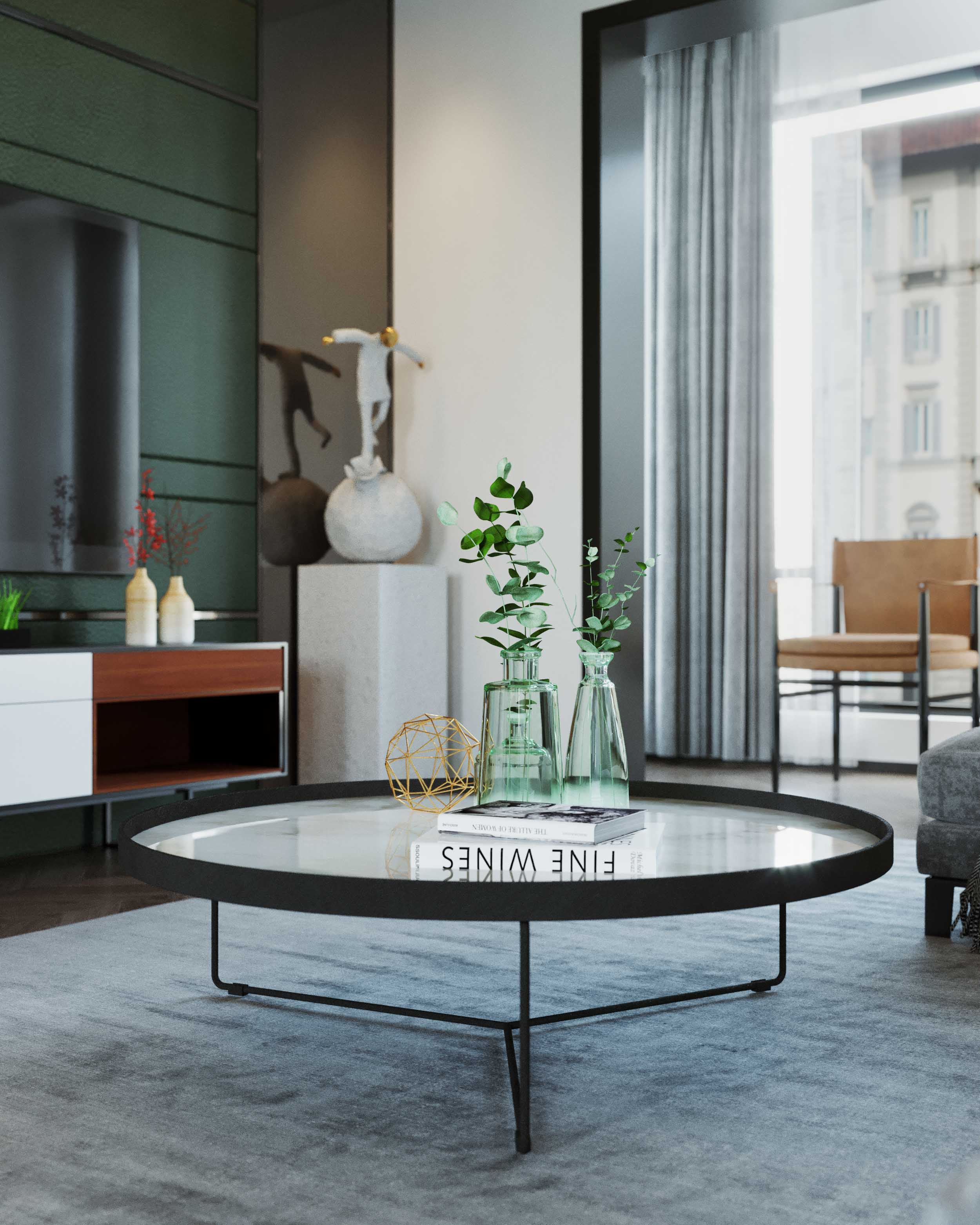 现代简约客餐厅【家装】-1