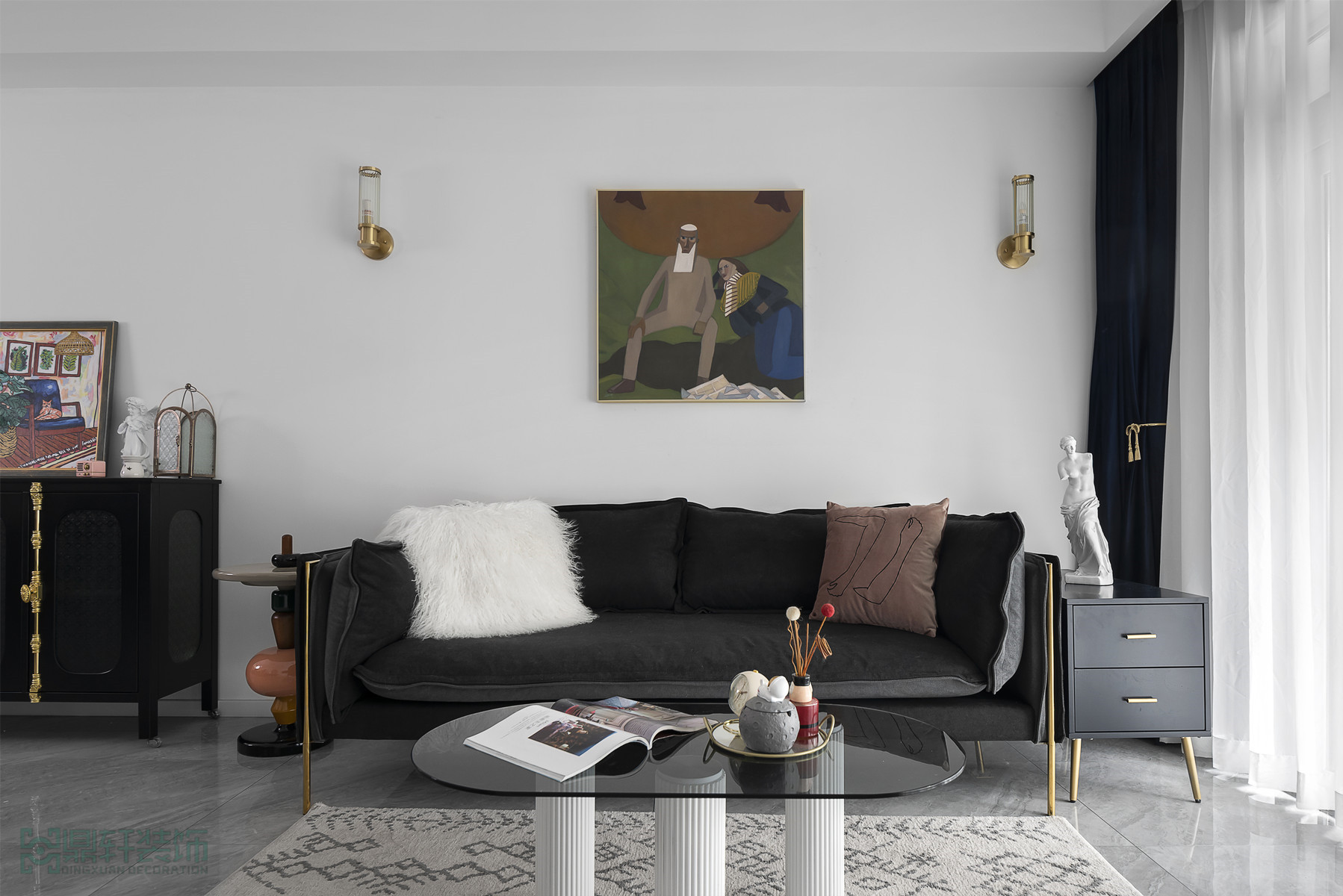 重庆鼎轩装饰 | “童话里”自由随性的家（融汇温泉城）-5