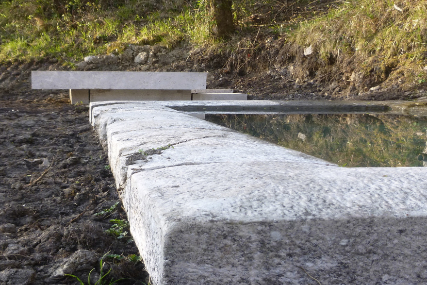 石头与森林的再生 · 古水源地景观改造-4