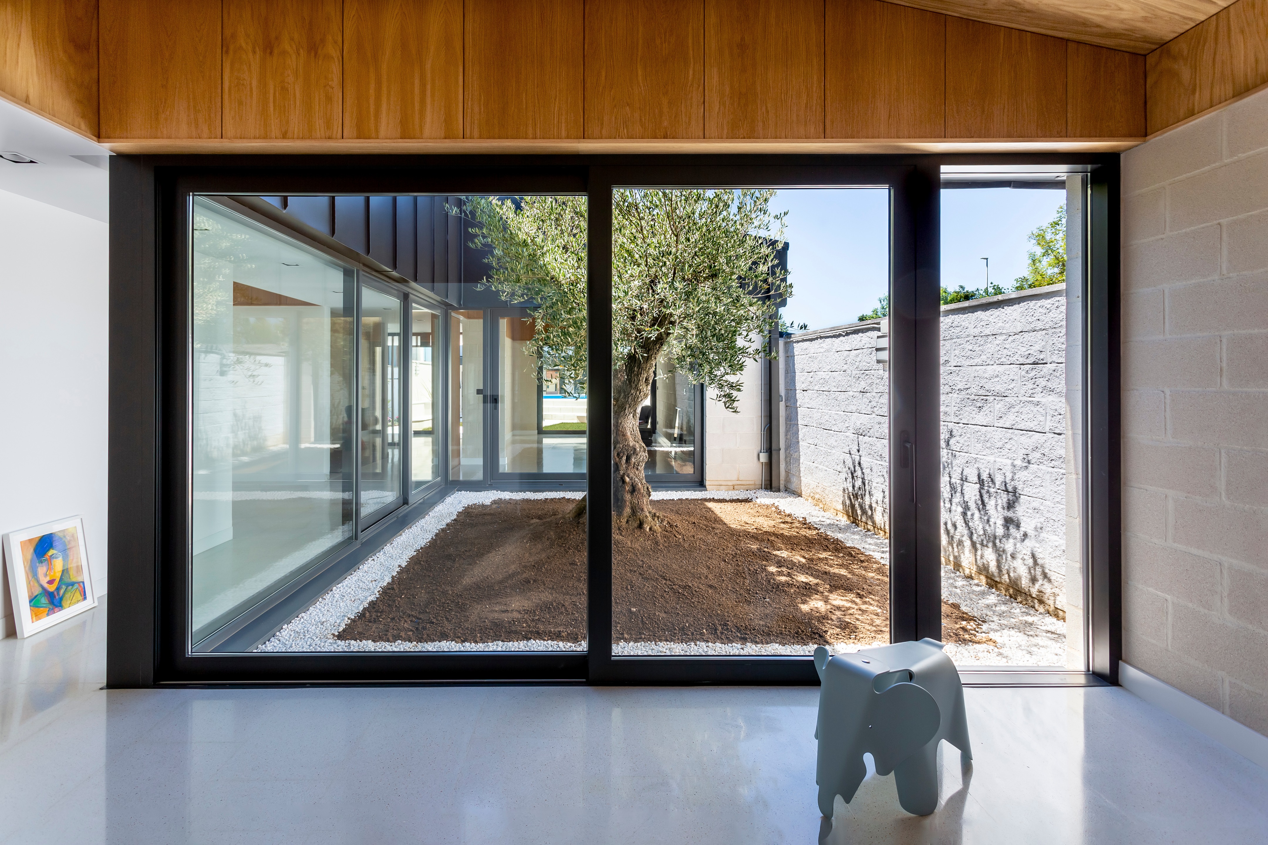 绿意盎然·隐私与通透共存的家-4