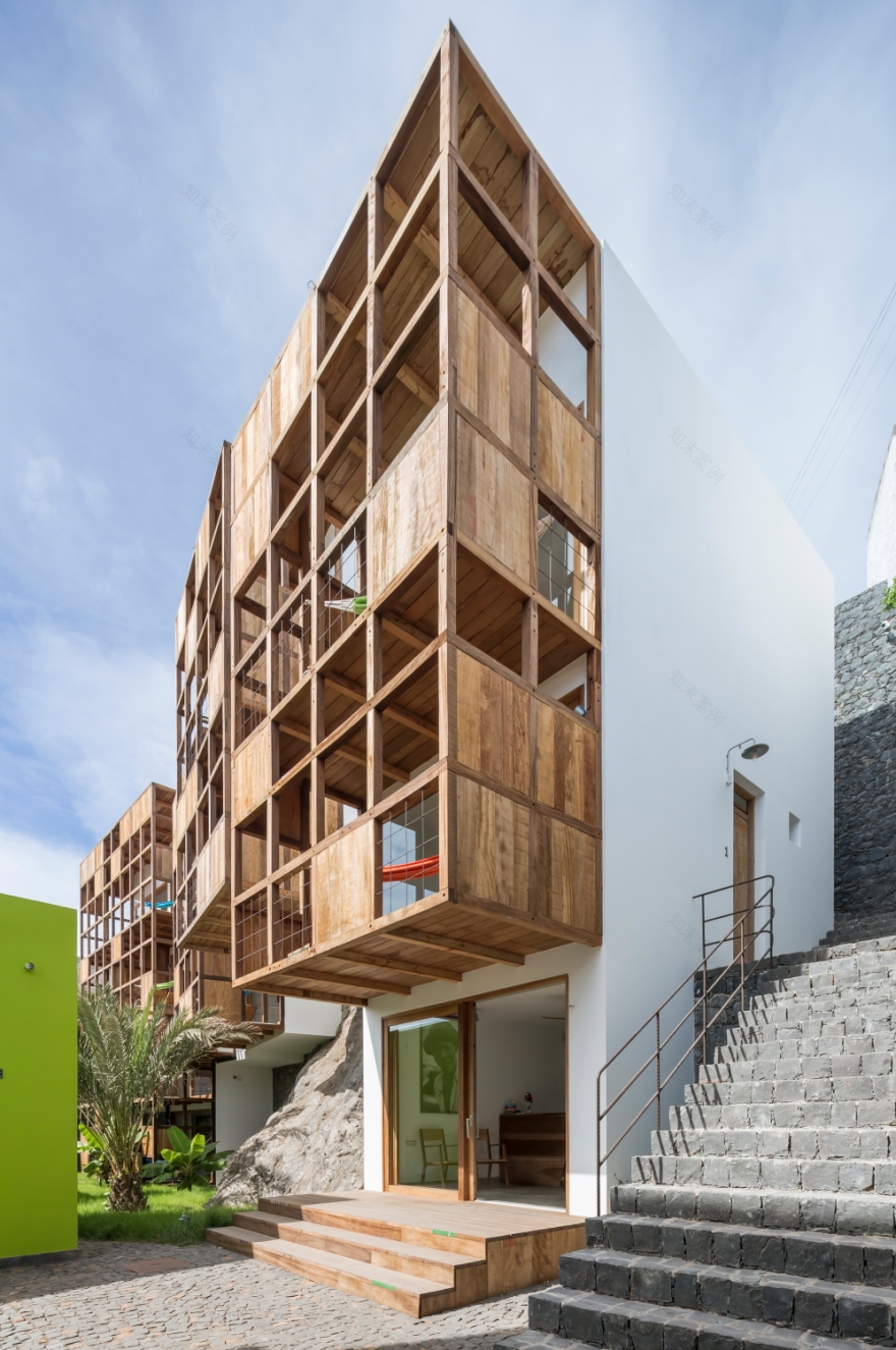 Cape Verde 岛上的生态酒店 - 融入本土元素的环保设计-42