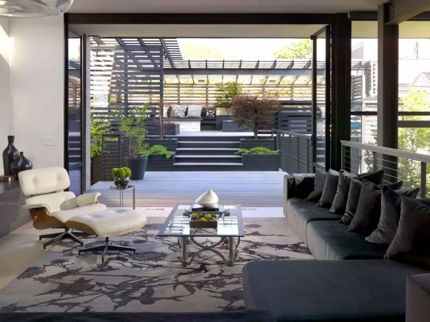 高级黑的艺术 | 芝加哥设计工作室的精致家居-107