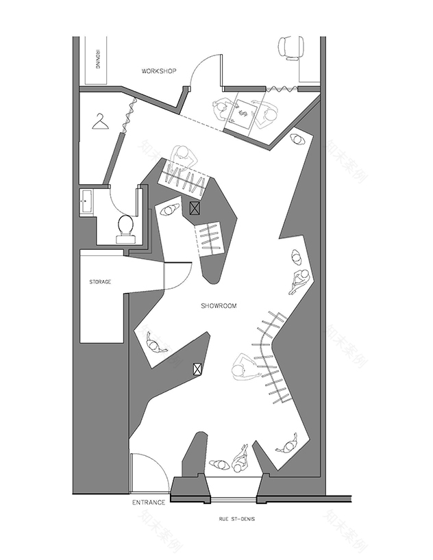 解构空间 · Vujà Dé 时尚店设计丨法国尼斯丨JEAN DE LESSARD DESIGNERS CRÉATIFS-7