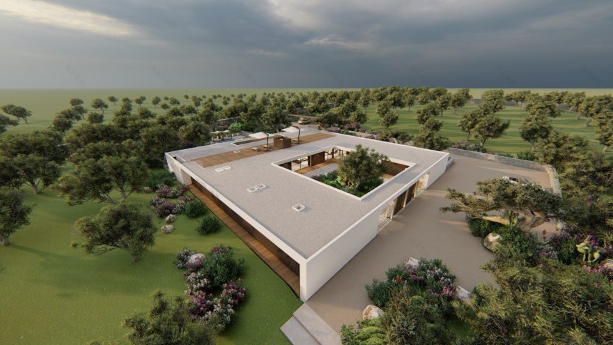 意式别墅“橄榄环绕”打造自然生活空间-1