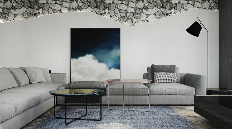 河畔丽景现代公寓设计-0