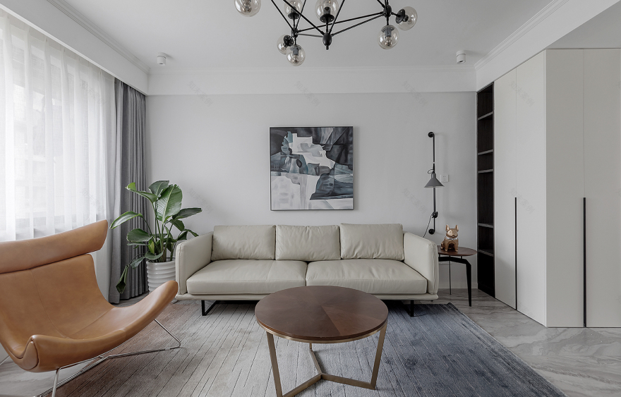 家之气息 | 双饰面厨房与火烧板卫生间设计-13