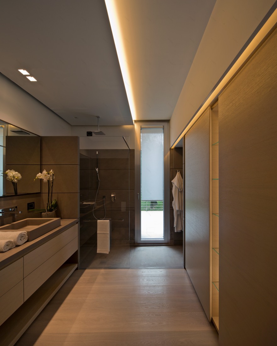 意式湖畔别墅,诠释自然与现代共生设计-46