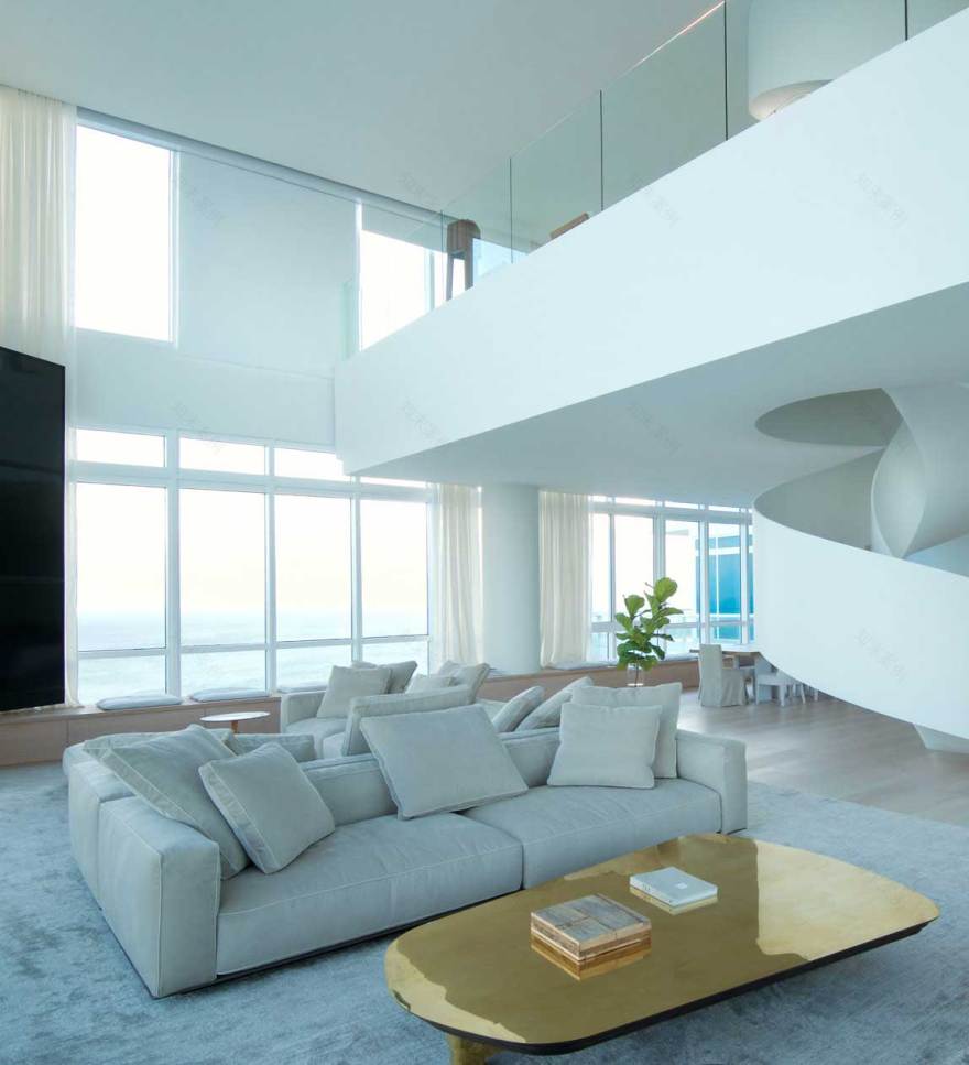 Miami Beach 700 平米顶级公寓,诠释优雅与实用的设计哲学-1
