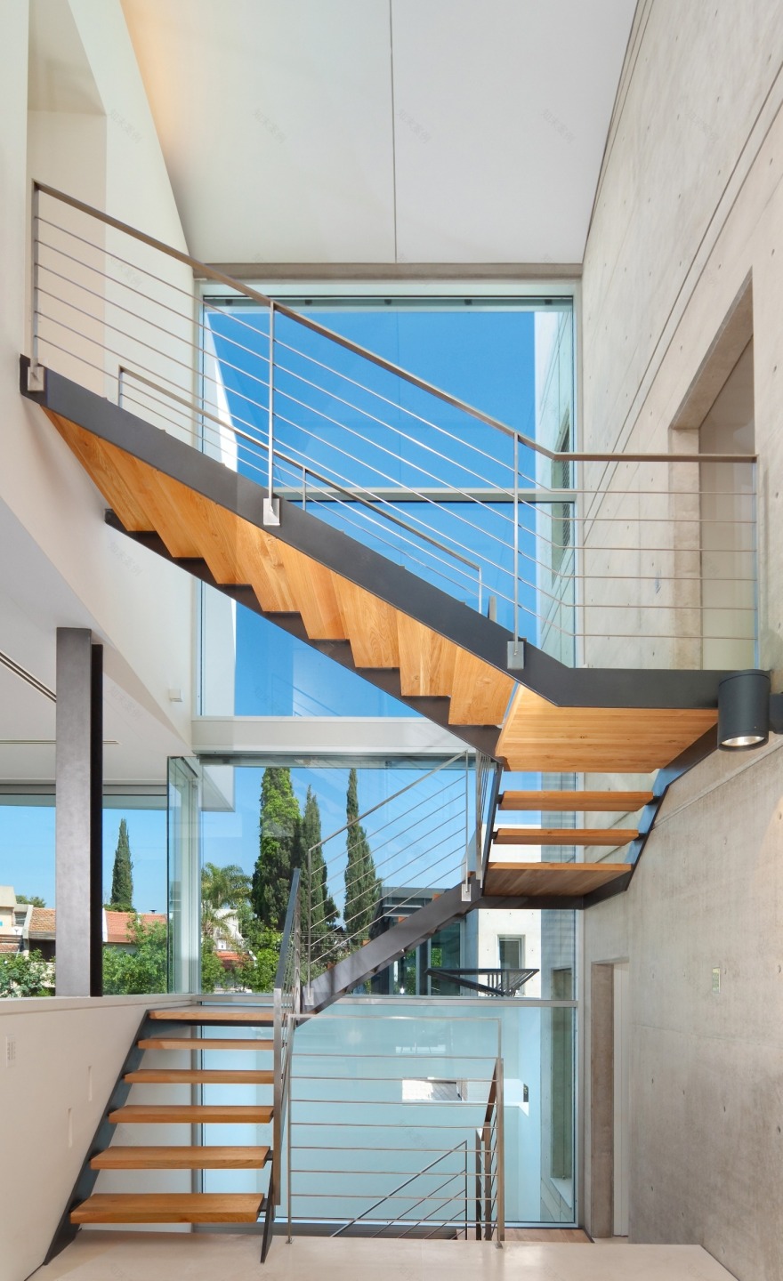 悬浮立方体别墅,现代与温暖共融-14