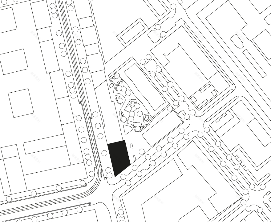 绿蓝相映,自然舒适的办公空间-12