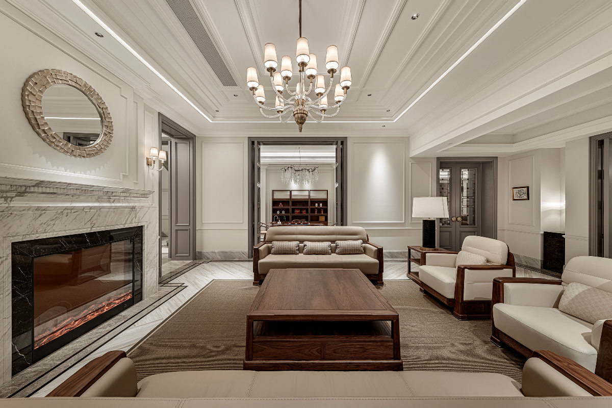 郑陈顺丨翔辉花园别墅 | 品川别墅设计-31