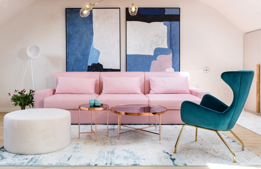 浪漫粉色逃离空间,时尚女郎的梦幻之屋-3