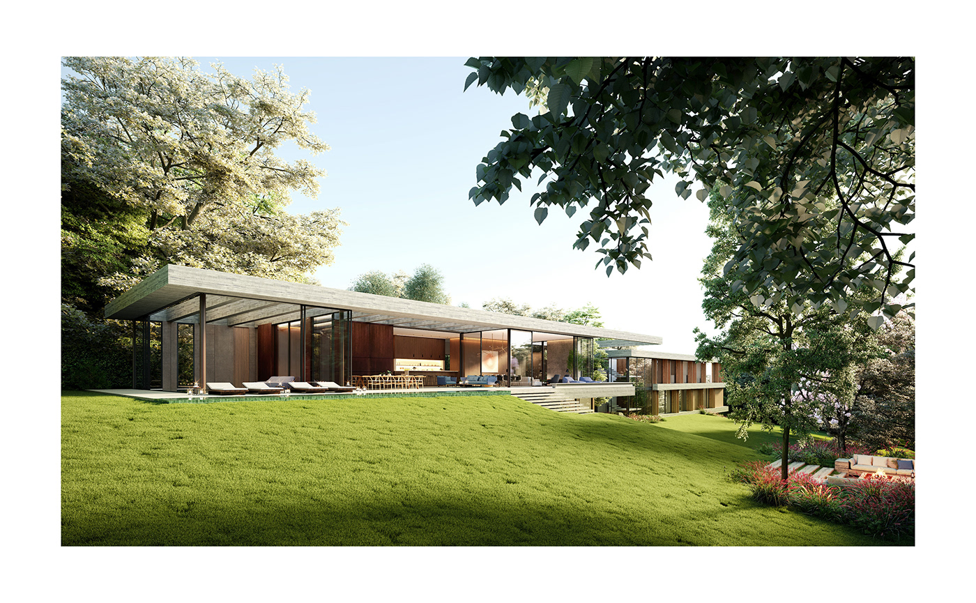 高尔夫别墅住宅-1