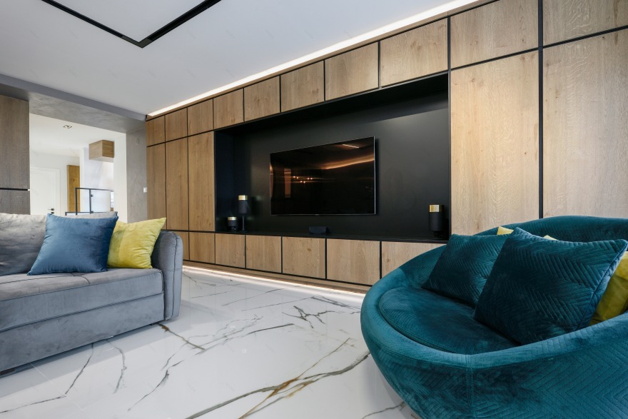 创意木石交融,MNK 设计工作室打造双层公寓空间-33