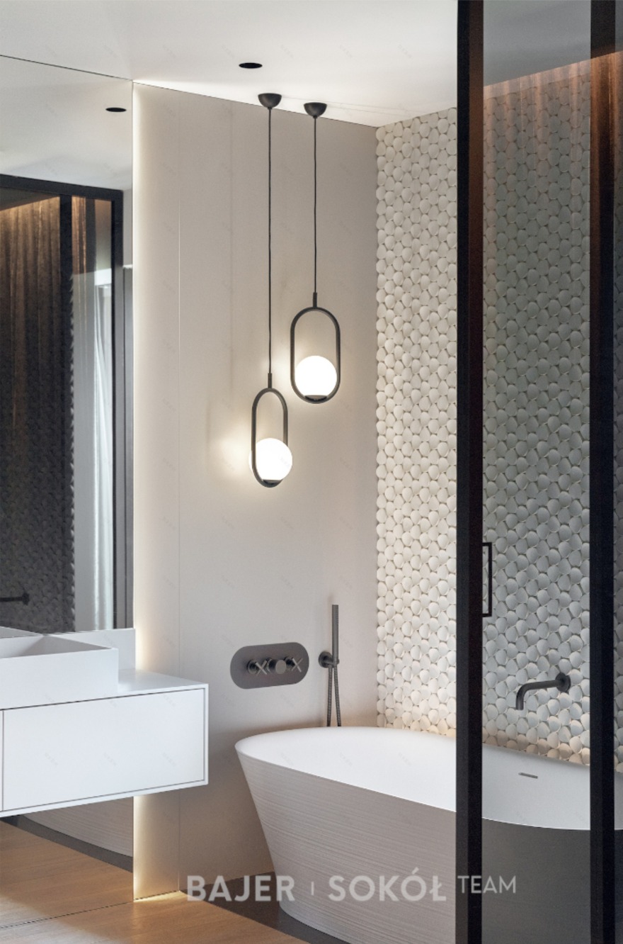 Warsaw 中心公园公寓——自然木石之美-12