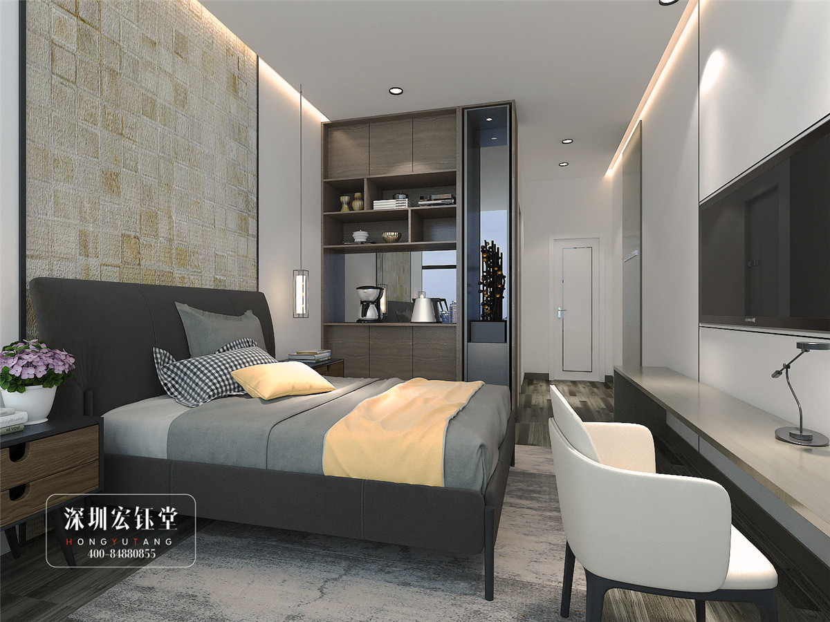 【宏钰堂】郑州经开区铭久鸿商贸公司独栋办公楼装修设计案例-6