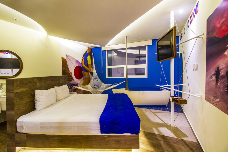 墨西哥风情酒店设计,展现海洋魅力-4