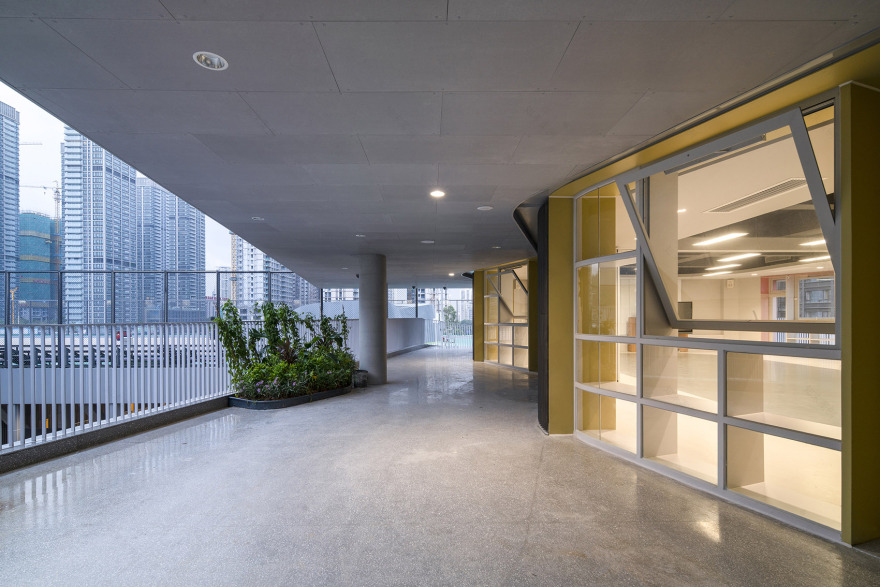 红岭实验小学 | 垂直校园,山谷庭院,儿童乐园-73