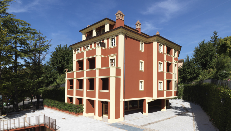 意大利 Perugia 新建公寓设计展现现代与传统融合之美-0