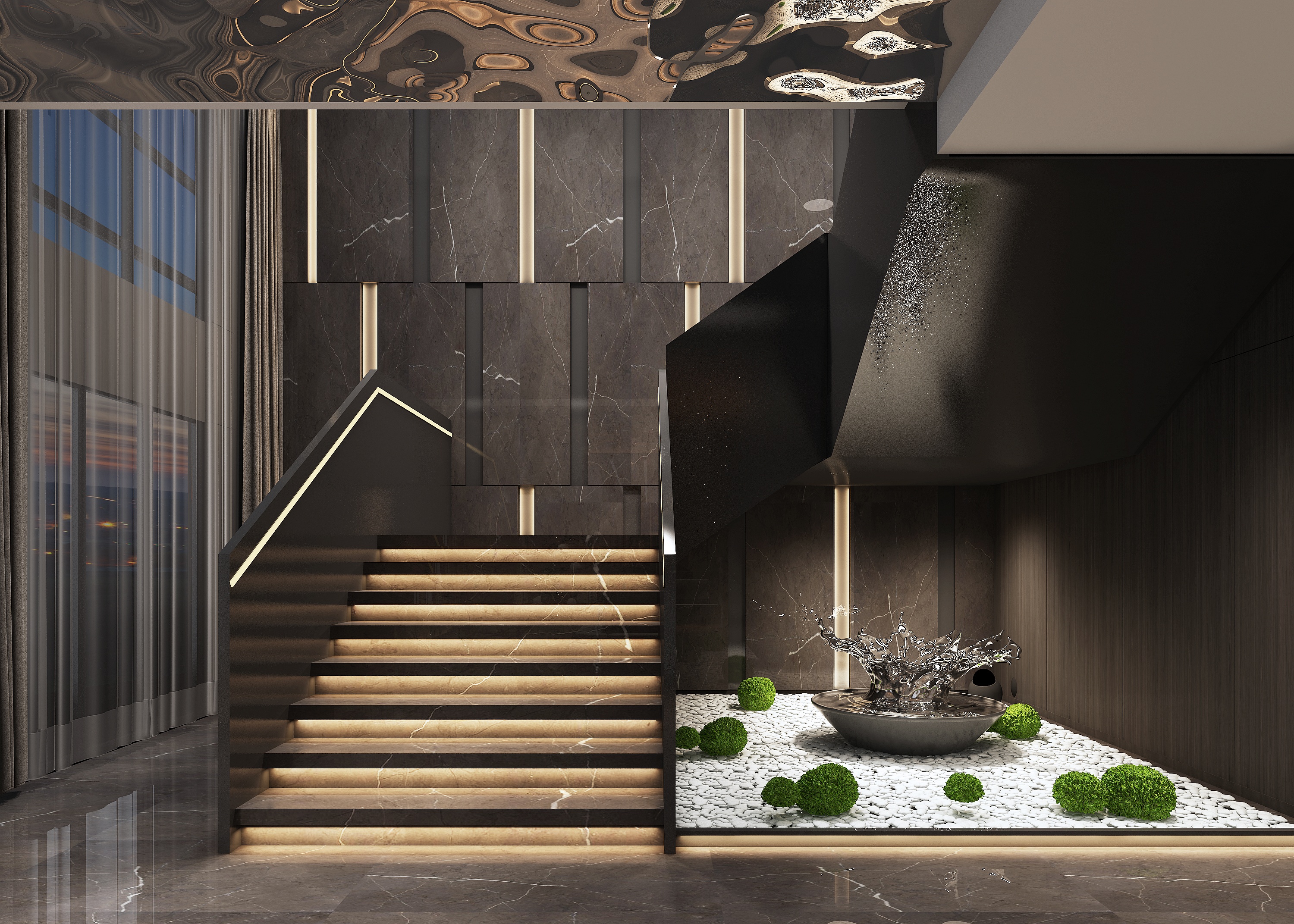 山河云间 · 足道养生空间的艺术探索-14