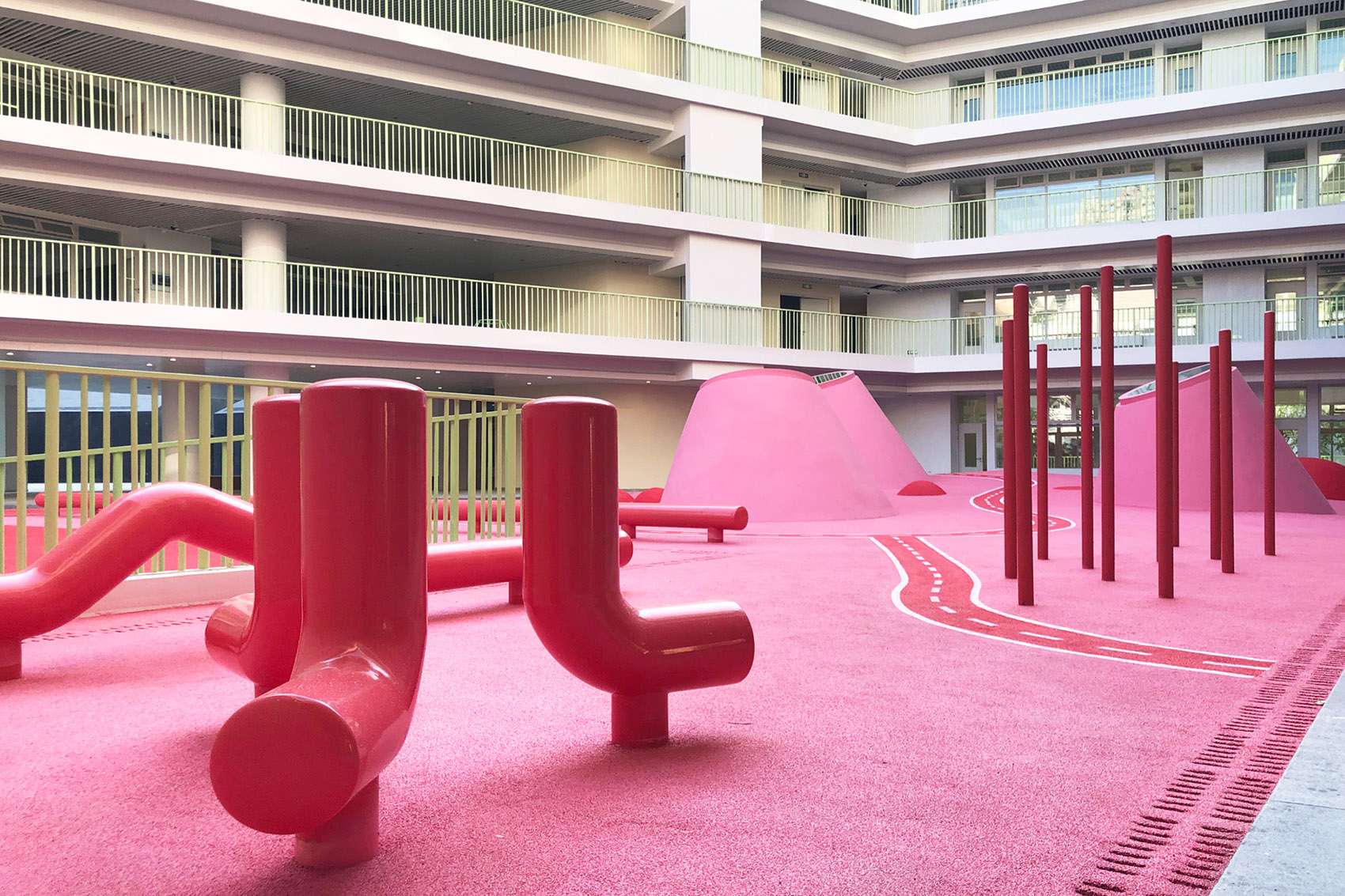 玉田城中村的雕塑坐凳，深圳/有生命力的空间-34