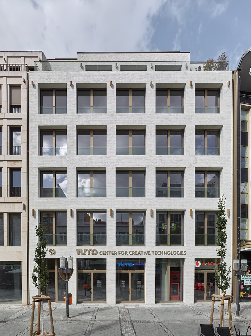 Wilmersdorfer大街59号，柏林/充满几何感的砖材立面-20