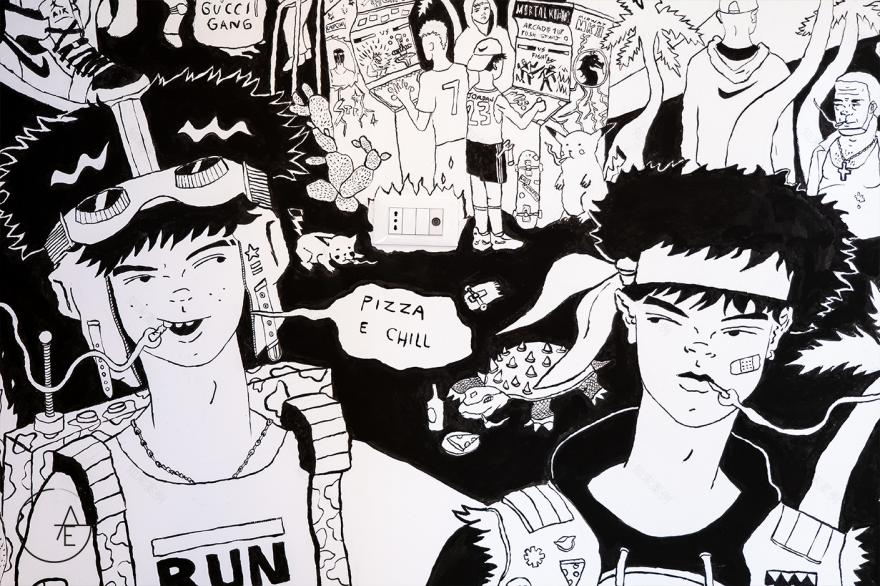 23 号披萨店,打造高品质街头美食空间-50