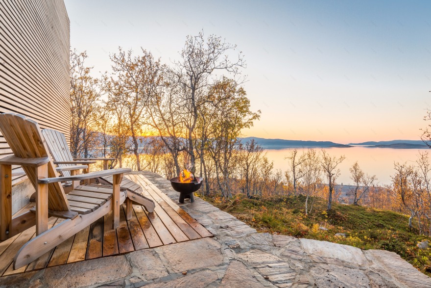 挪威森林中的私密度假屋-14