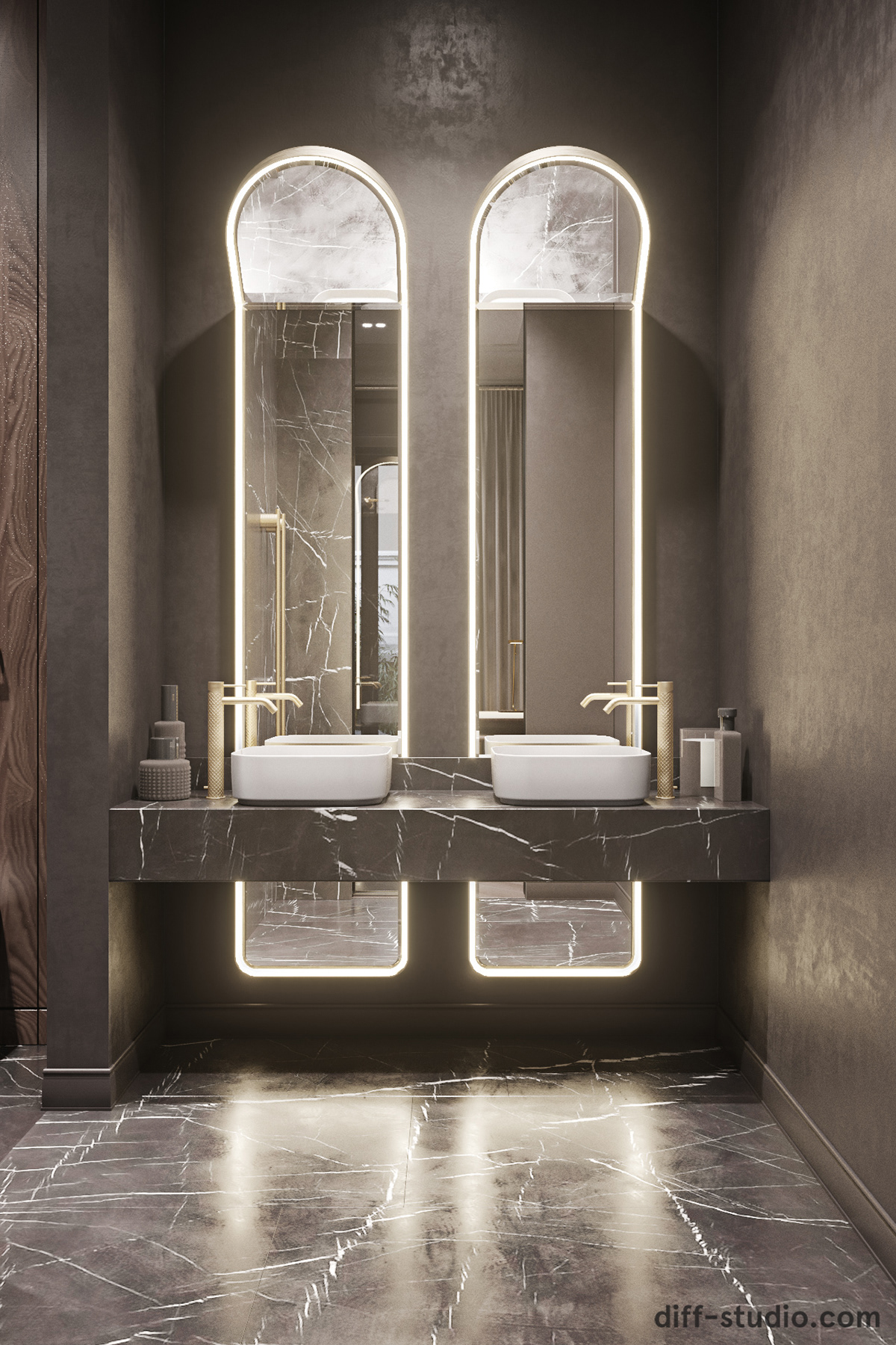 莫斯科 5 米高挑公寓丨俄罗斯莫斯科-1