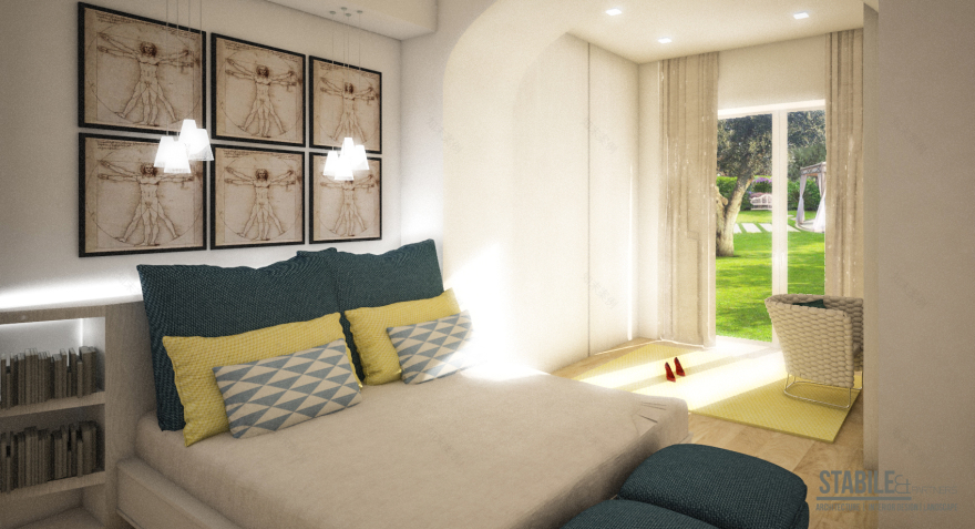 "N 世代公寓 | 蓝色地中海风格的年轻化设计"-36