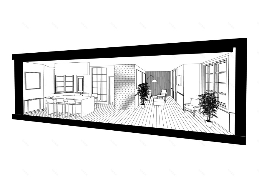 隐秘的欢乐天堂 | Adam 的现代工业风公寓-28