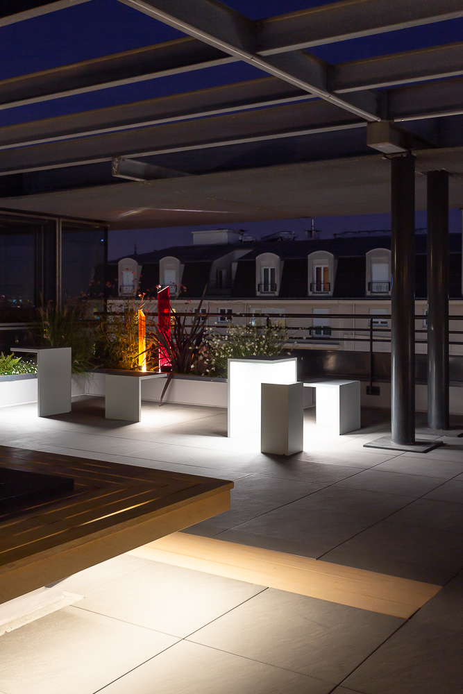 重塑露台空间,打造办公室绿色休闲区-24